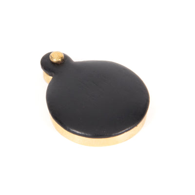 From The Anvil 83833 - Ebony 30mm Round Escutcheon #finish_ebony