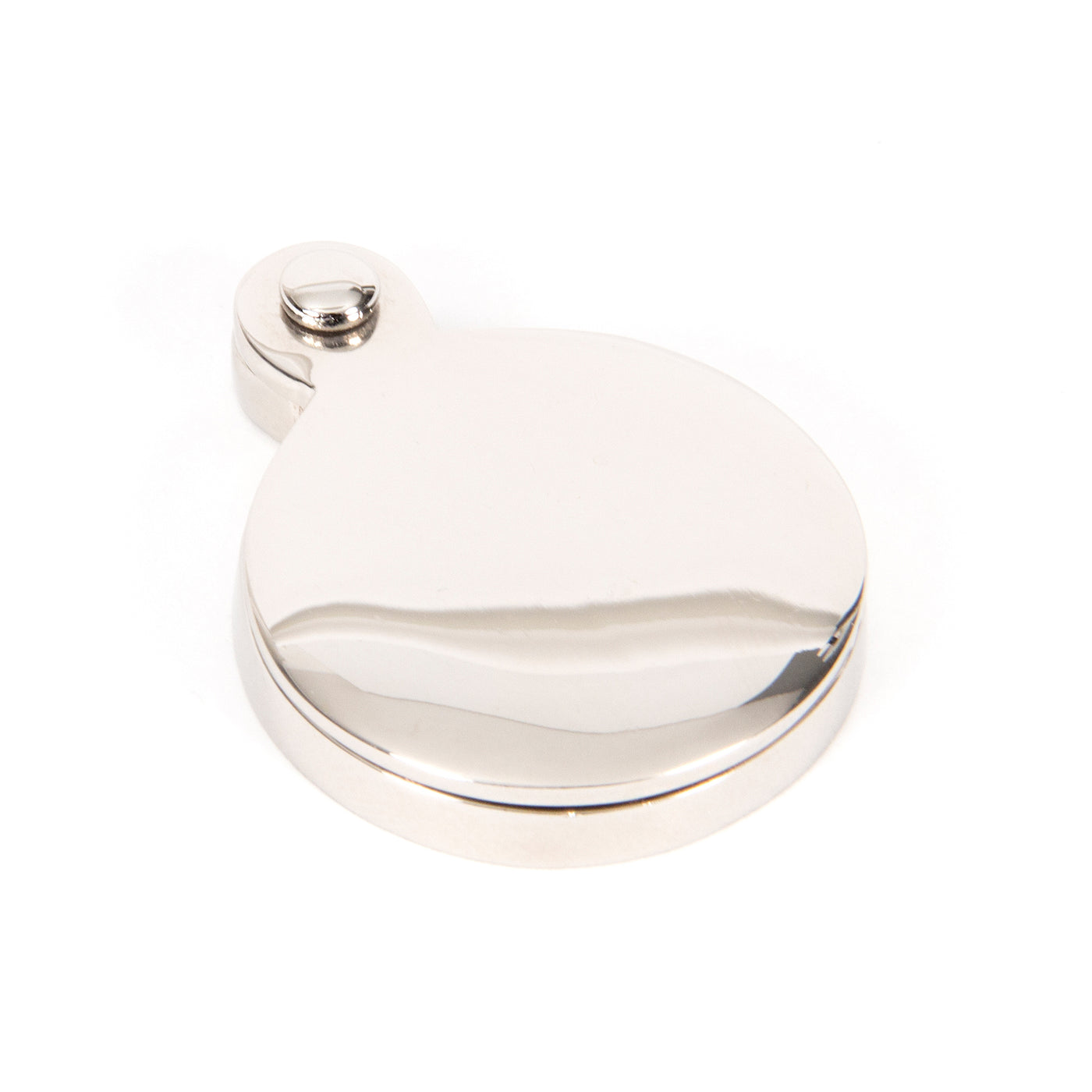 From The Anvil 83835 - Polished Nickel 30mm Round Escutcheon #finish_polished-nickel