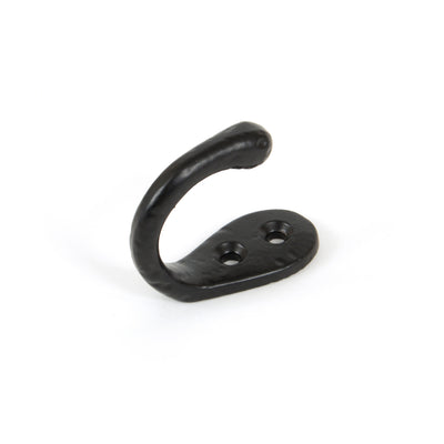 From The Anvil 83845 - Black Celtic Single Robe Hook  #finish_black