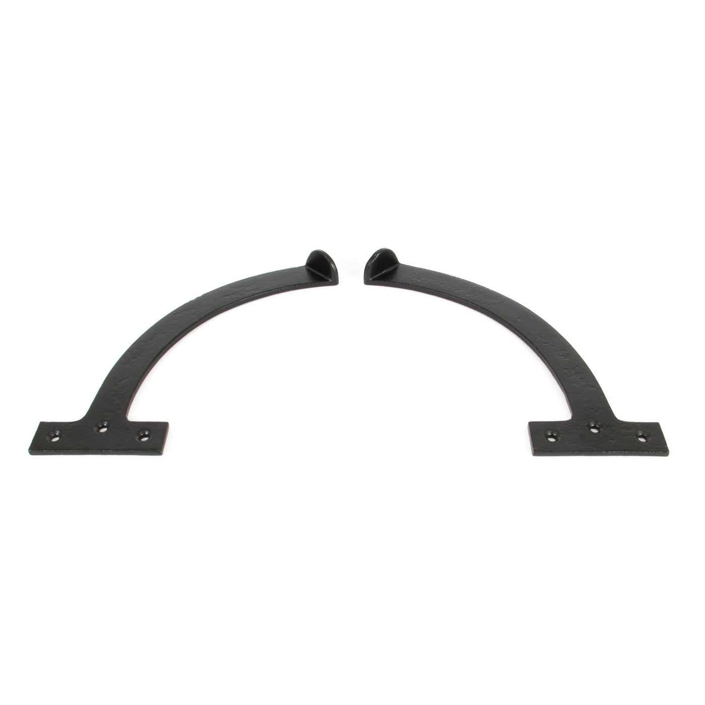 From The Anvil 83854 - Black 8.5" Quadrant Stay (Pair) #size_8.5"