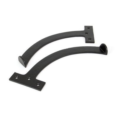 From The Anvil 83854 - Black 8.5" Quadrant Stay (Pair)  #size_8.5"-216mm