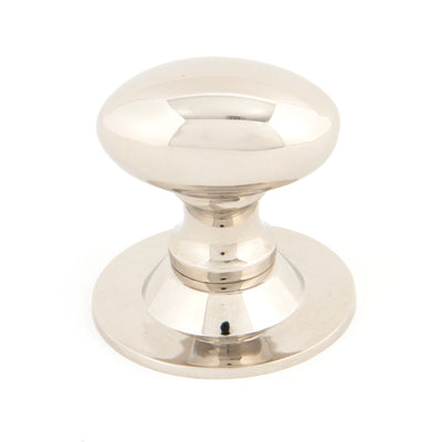 From The Anvil 83886 - Polished Nickel Oval Cabinet Knob 33mm #finish_polished-nickel