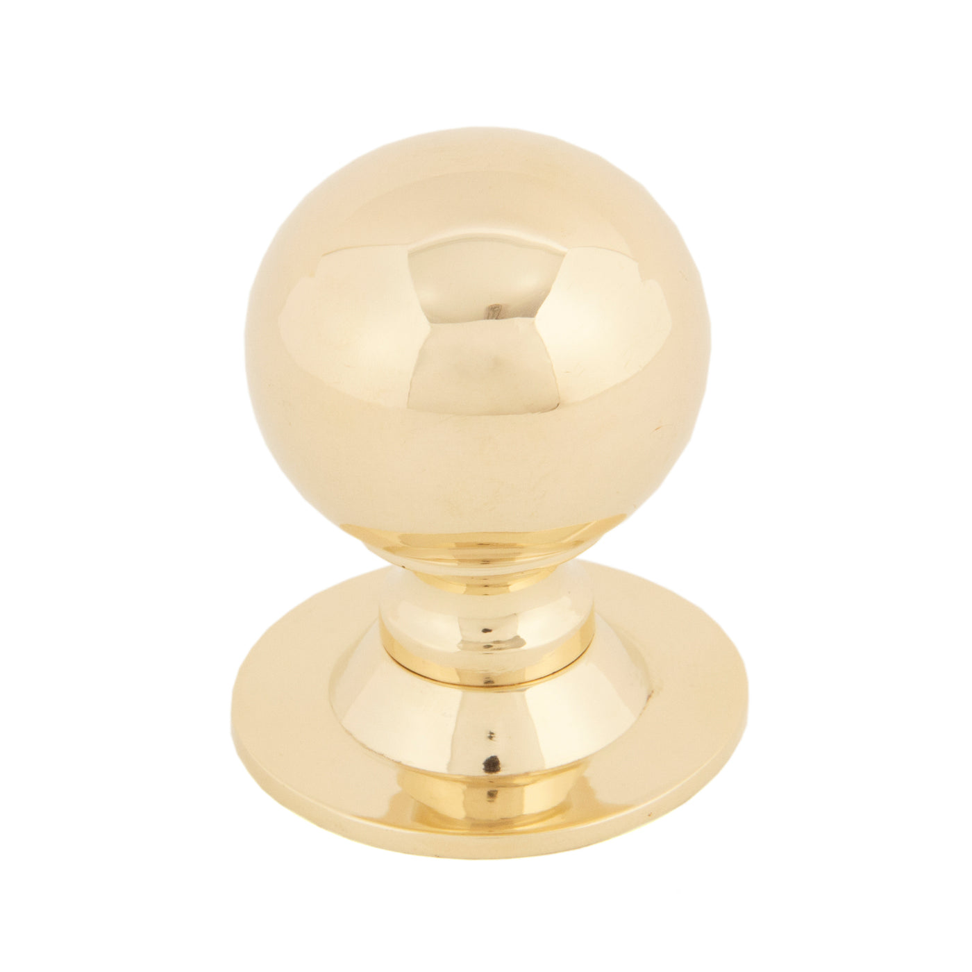 From The Anvil 83887 - Polished Brass Ball Cabinet Knob 31mm #finish_polished-brass