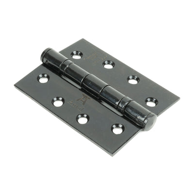 From The Anvil 90023 - Black 4" Ball Bearing Butt Hinge (Pair) ss