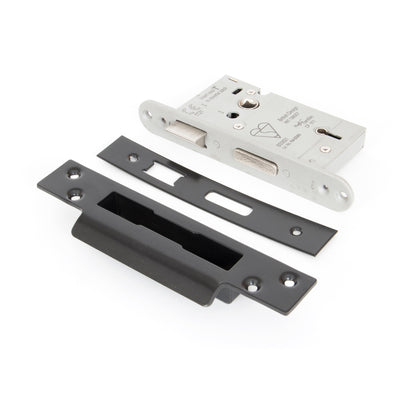 From The Anvil 90052 - Black 2½" 5 Lever Heavy Duty BS Sash Lock #finish_black