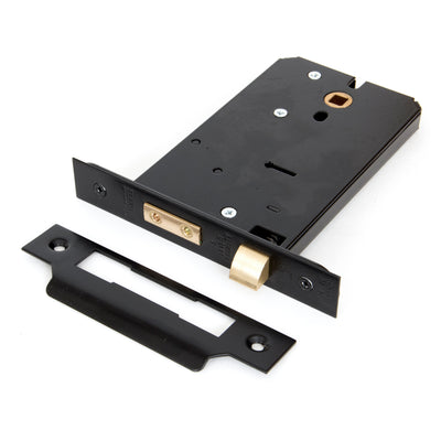 From The Anvil 90247 - Black 6" Horizontal 5 Lever Sash Lock  #finish_black