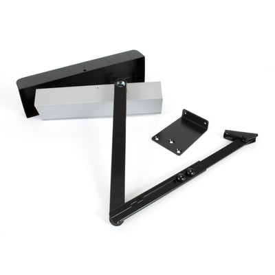 From The Anvil 90248 - Black Size 2-5 Door Closer & Cover #finish_black