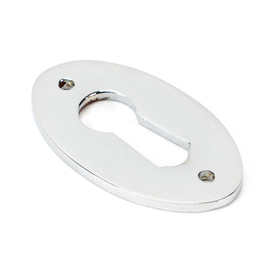 From The Anvil 90280 - Polished Chrome Oval Escutcheon  #finish_polished-chrome