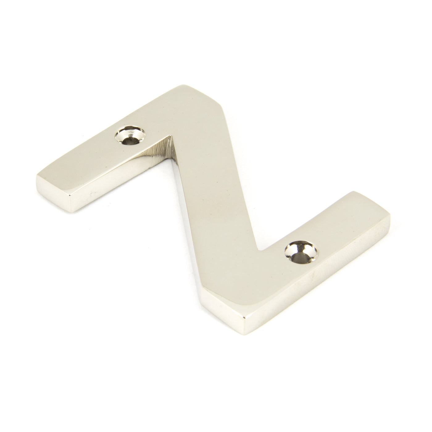 From The Anvil 90303Z - Polished Nickel Letter Z #finish_polished-nickel