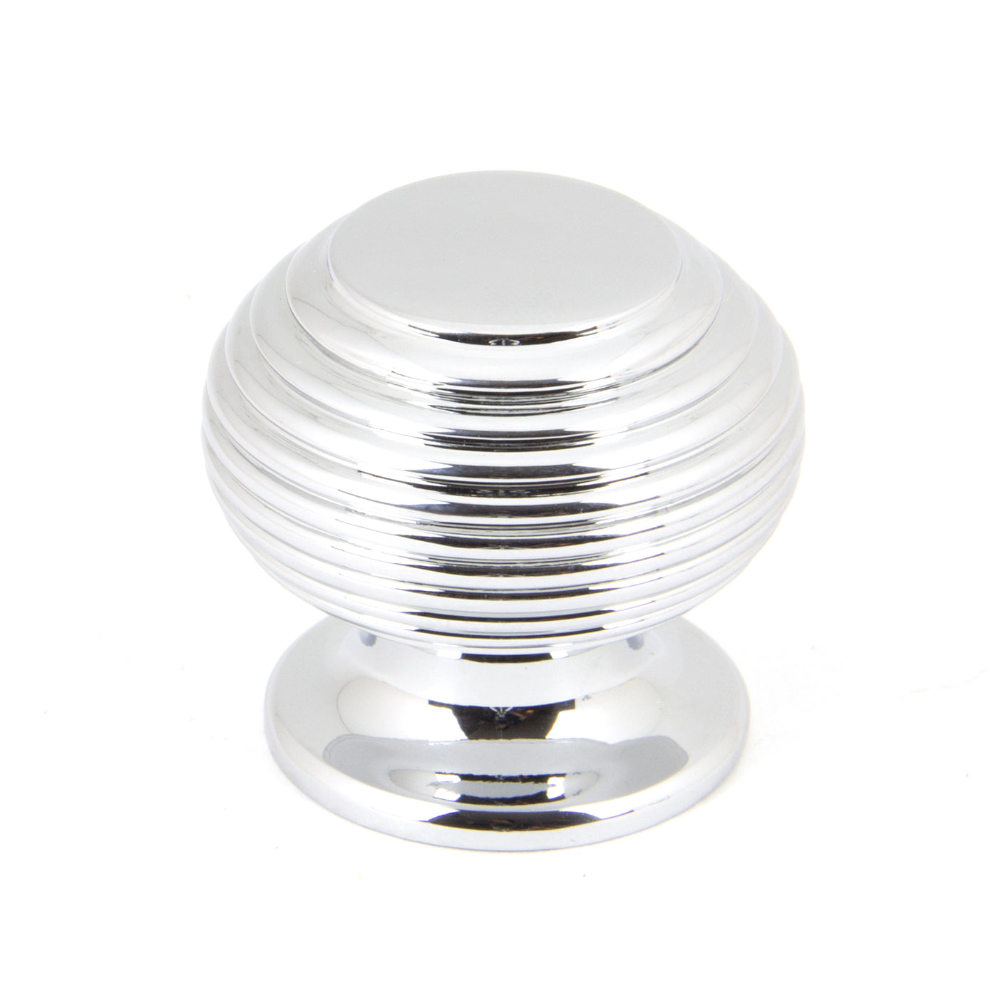 From The Anvil 90337 - Polished Chrome Beehive Cabinet Knob 30mm #finish_polished-chrome