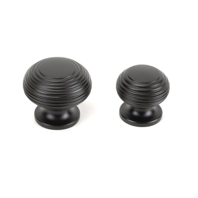 From The Anvil 90338 - Aged Bronze Beehive Cabinet Knob 40mm