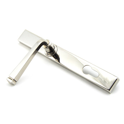 From The Anvil 90356 - Polished Nickel Avon Slimline Lever Espag. Lock Set