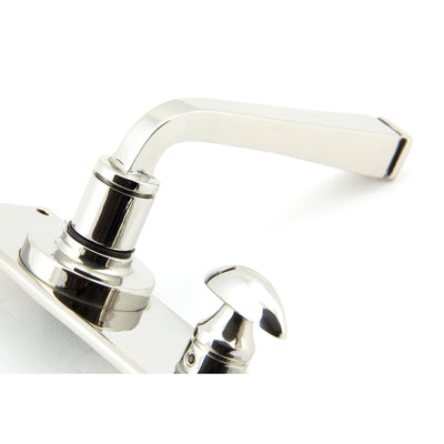 From The Anvil 90368 - Polished Nickel Avon Lever Bathroom Set