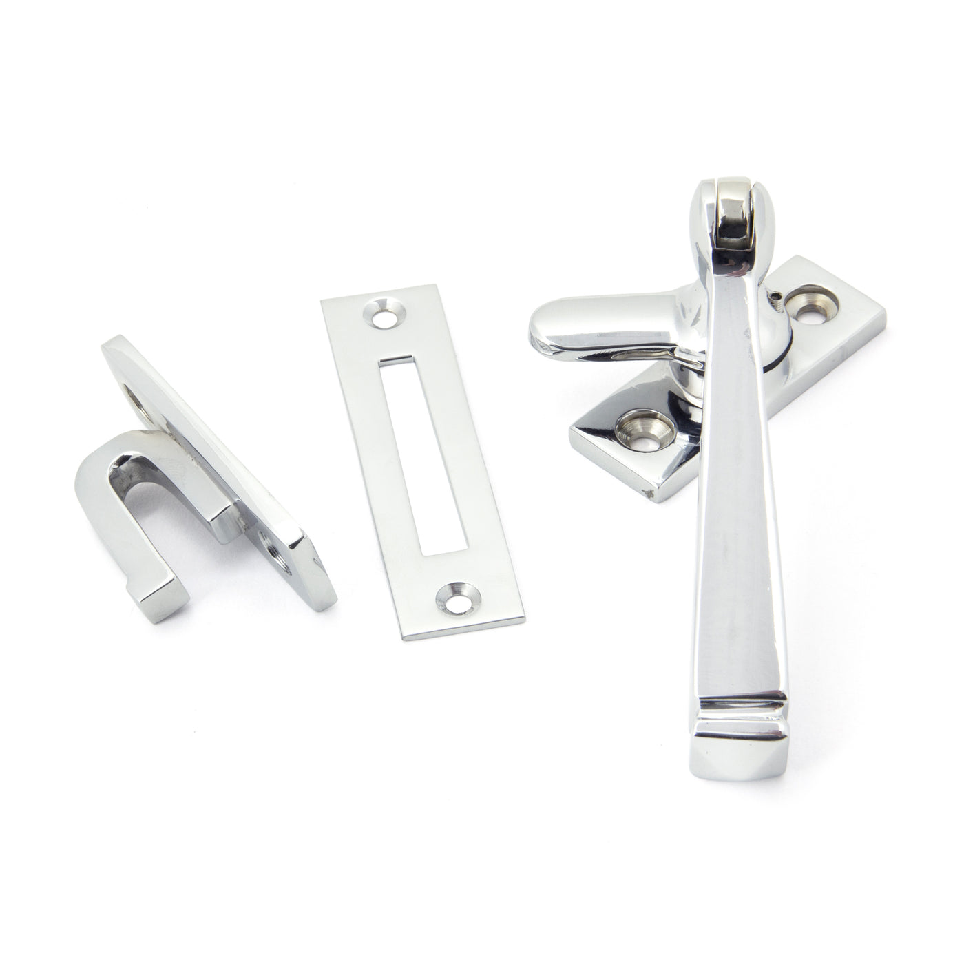 From The Anvil 90408 - Polished Chrome Locking Avon Fastener #finish_polished-chrome