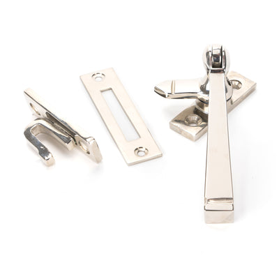 From The Anvil 90409 - Polished Nickel Locking Avon Fastener #finish_polished-nickel