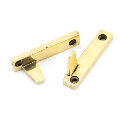 From The Anvil 90411 - Aged Brass Night-Vent Locking Avon Fastener