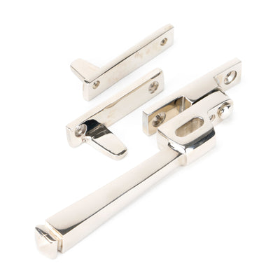 From The Anvil 90413 - Polished Nickel Night-Vent Locking Avon Fastener