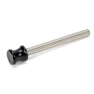 From The Anvil 90439 - Black ended SS M10 110mm Threaded Bar #finish_black