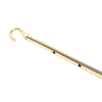 From The Anvil 91024 - Lacquered Brass 1-2m Telescopic Window Winder #finish_lacquered-brass