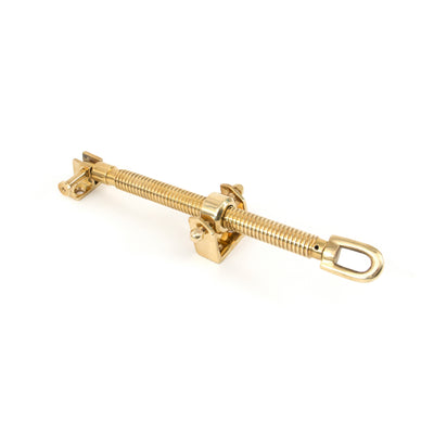 From The Anvil 91026 - Polished Brass 12" Fanlight Screw Opener  #finish_polished-brass