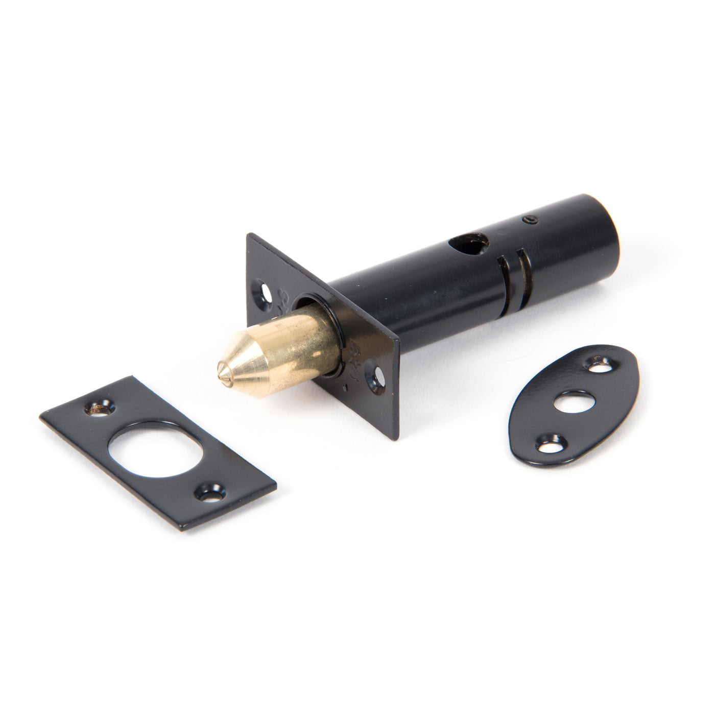 From The Anvil 91052 - Black Security Door Bolt #finish_black