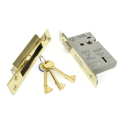 From The Anvil 91056 - PVD 2½" BS Heavy Duty Sash Lock