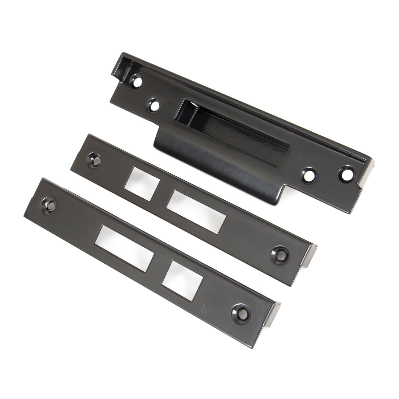 From The Anvil 91059 - Black ½" Rebate Kit for Sash Lock #finish_black