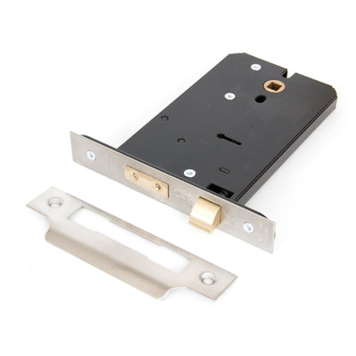 From The Anvil 91074 - SSS 6" Horizontal 5 Lever Sash Lock  #finish_satin-stainless-steel