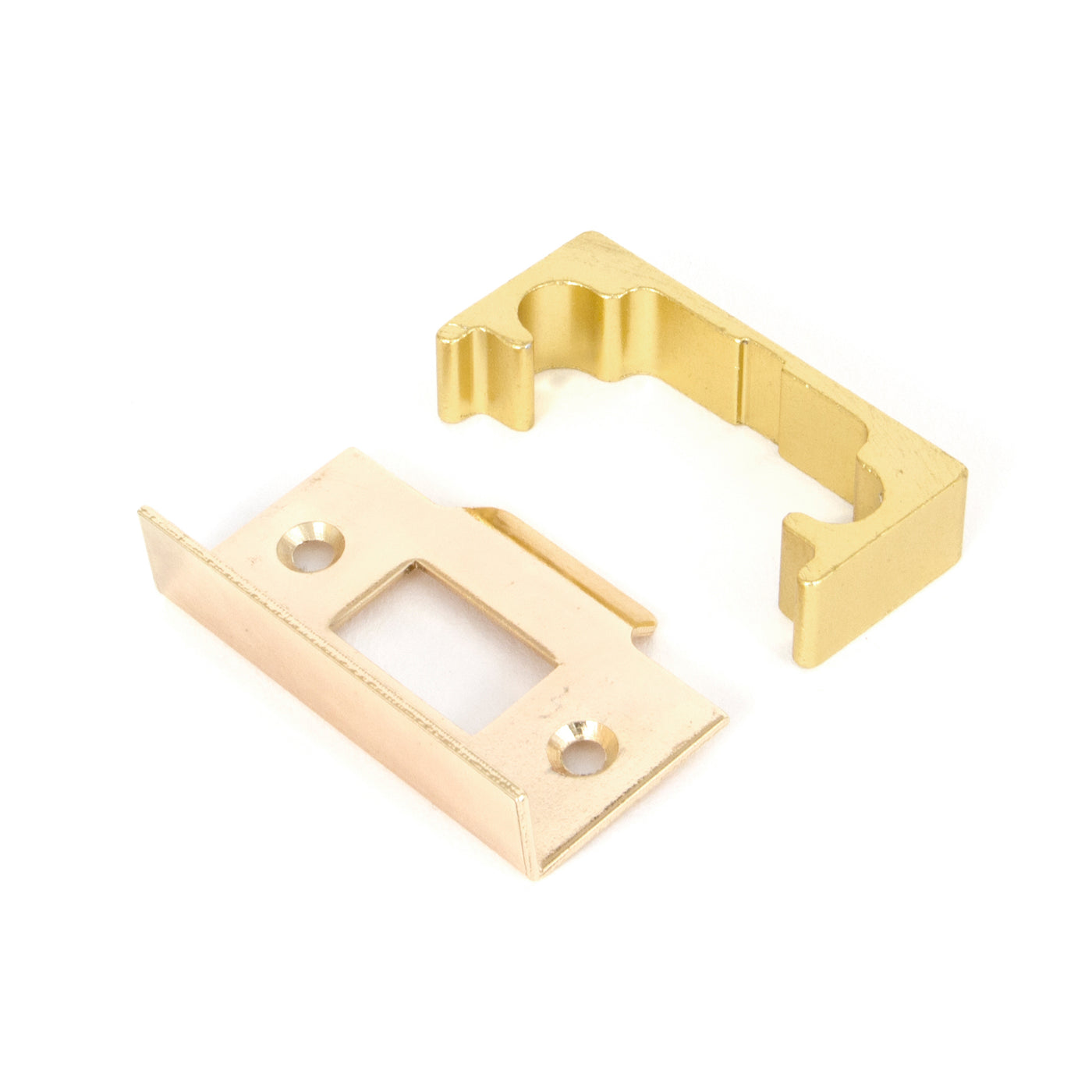 From The Anvil 91076 - Electro Brassed ½" Rebate Kit for Tubular Mortice Latch #finish_electro-brass