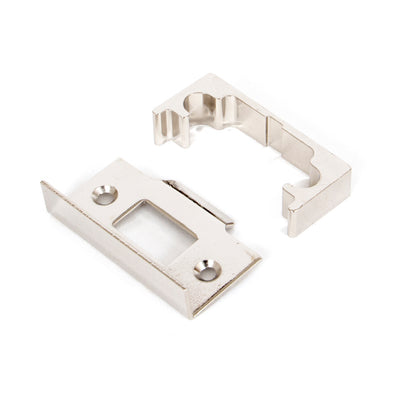 From The Anvil 91077 - Nickel ½" Rebate Kit for Tubular Mortice Latch #finish_polished-nickel