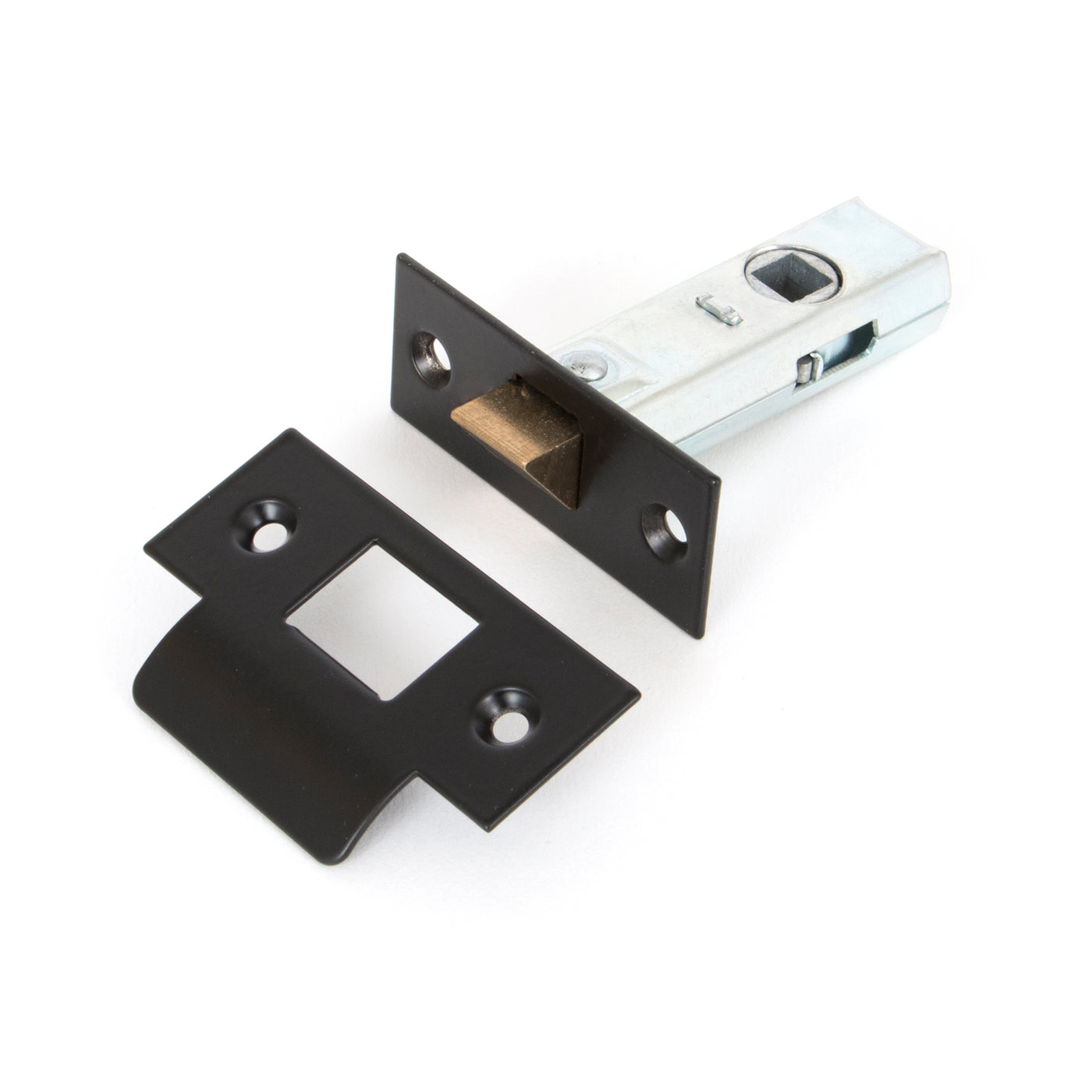 From The Anvil 91079 - Black 2½" Tubular Mortice Latch #finish_black