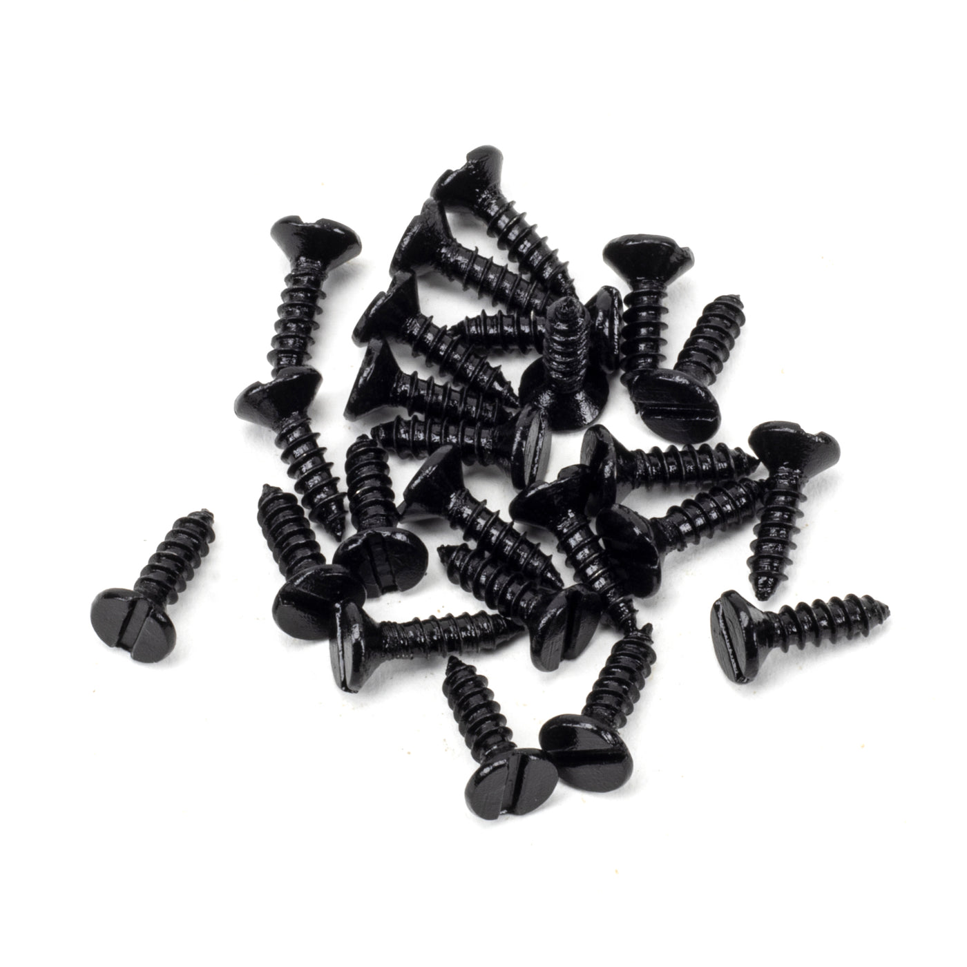 From The Anvil 91154 - Black 6x½" Countersunk Screws (25) #finish_black