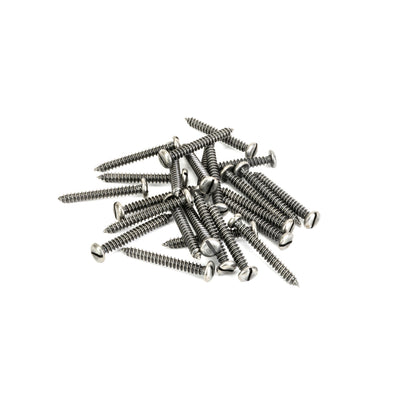 From The Anvil 91203 - Pewter 10x1½" Round Head Screws (25)