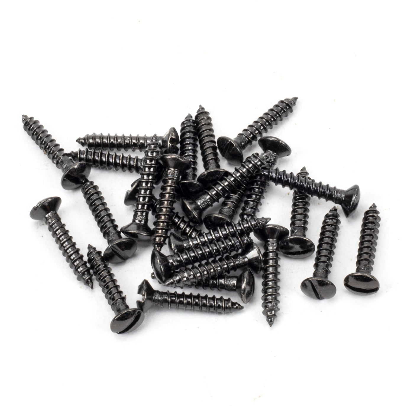 From The Anvil 91226 - Dark Stainless Steel 4x¾" Countersunk Raised Head Screw (25) #finish_dark-stainless-steel