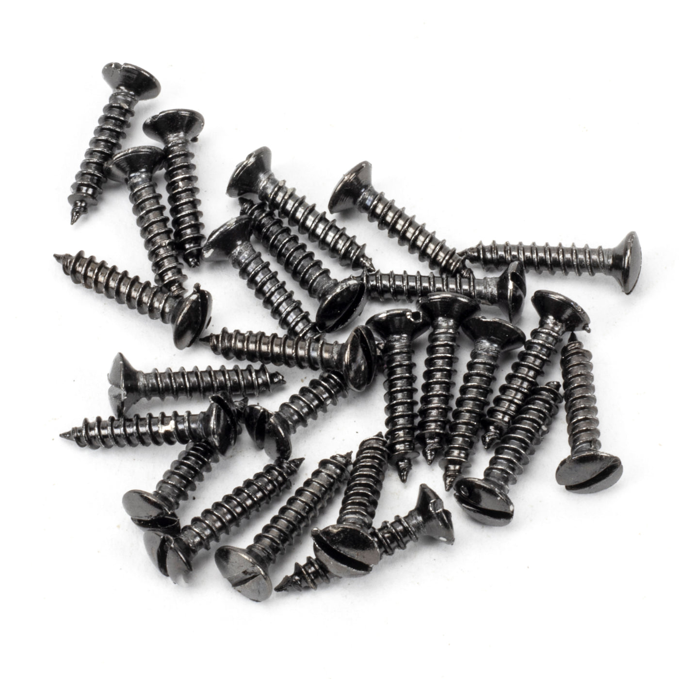 From The Anvil 91228 - Dark Stainless Steel 6x¾" Countersunk Raised Head Screw (25) #finish_dark-stainless-steel