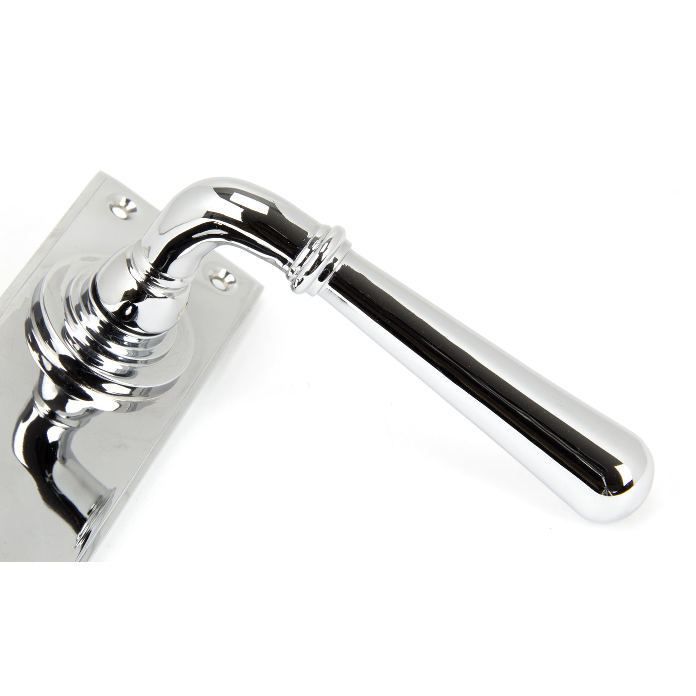 From The Anvil 91423 - Polished Chrome Newbury Lever Bathroom Set