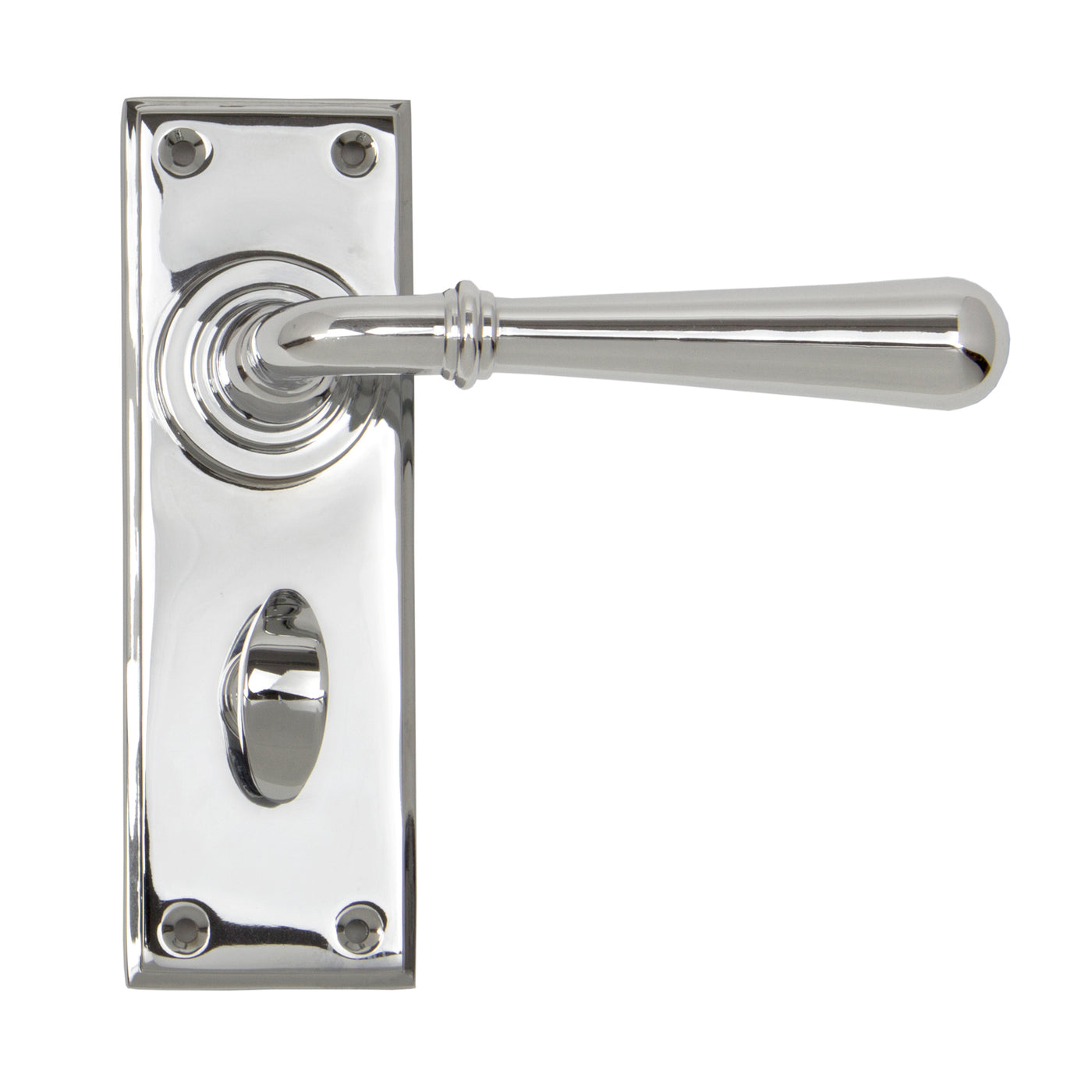 From The Anvil 91423 - Polished Chrome Newbury Lever Bathroom Set #finish_polished-chrome