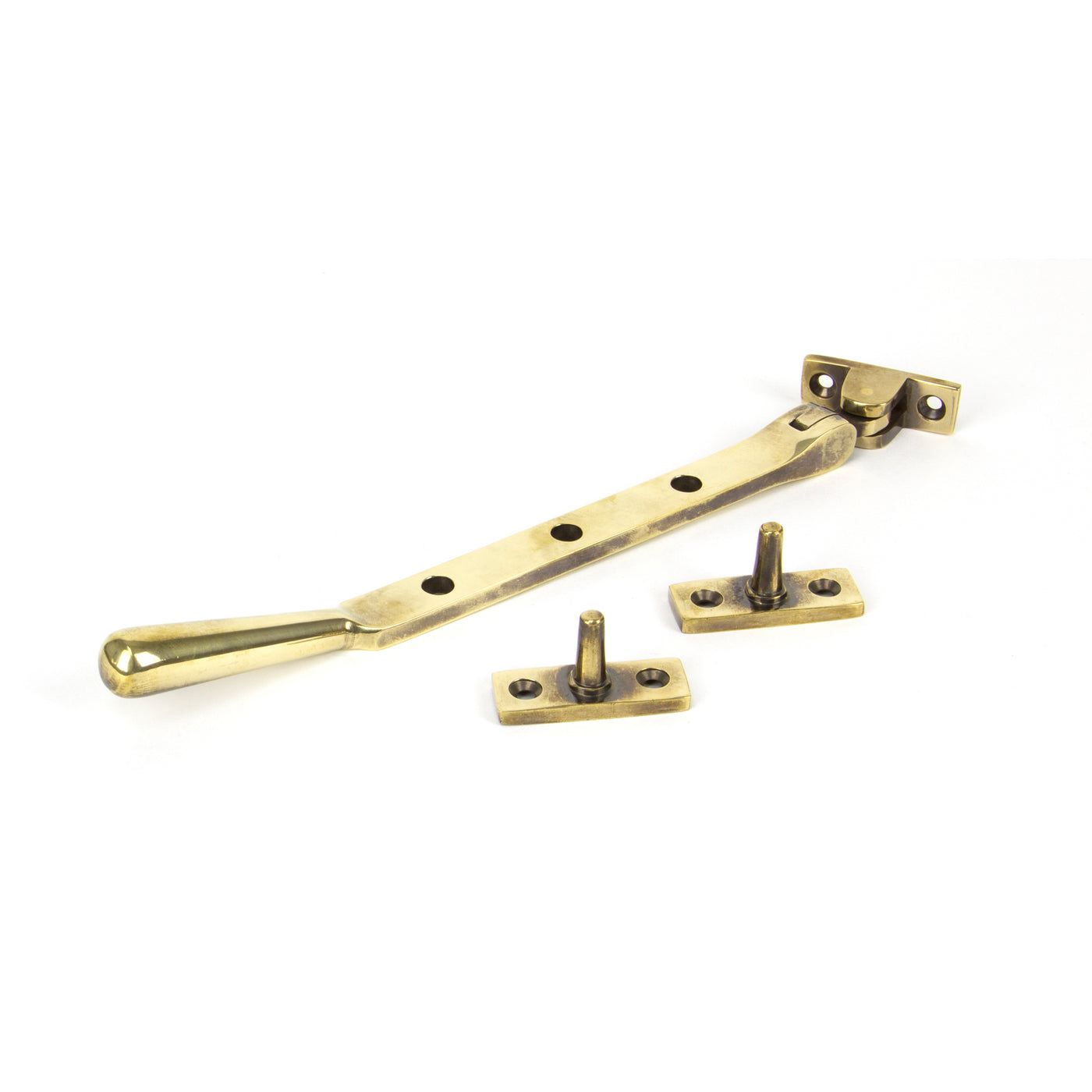 From The Anvil 91445 - Aged Brass 8" Newbury Stay #finish_aged-brass