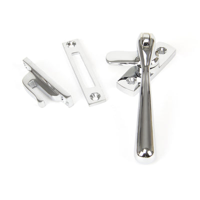 From The Anvil 91448 - Polished Chrome Locking Newbury Fastener #finish_polished-chrome