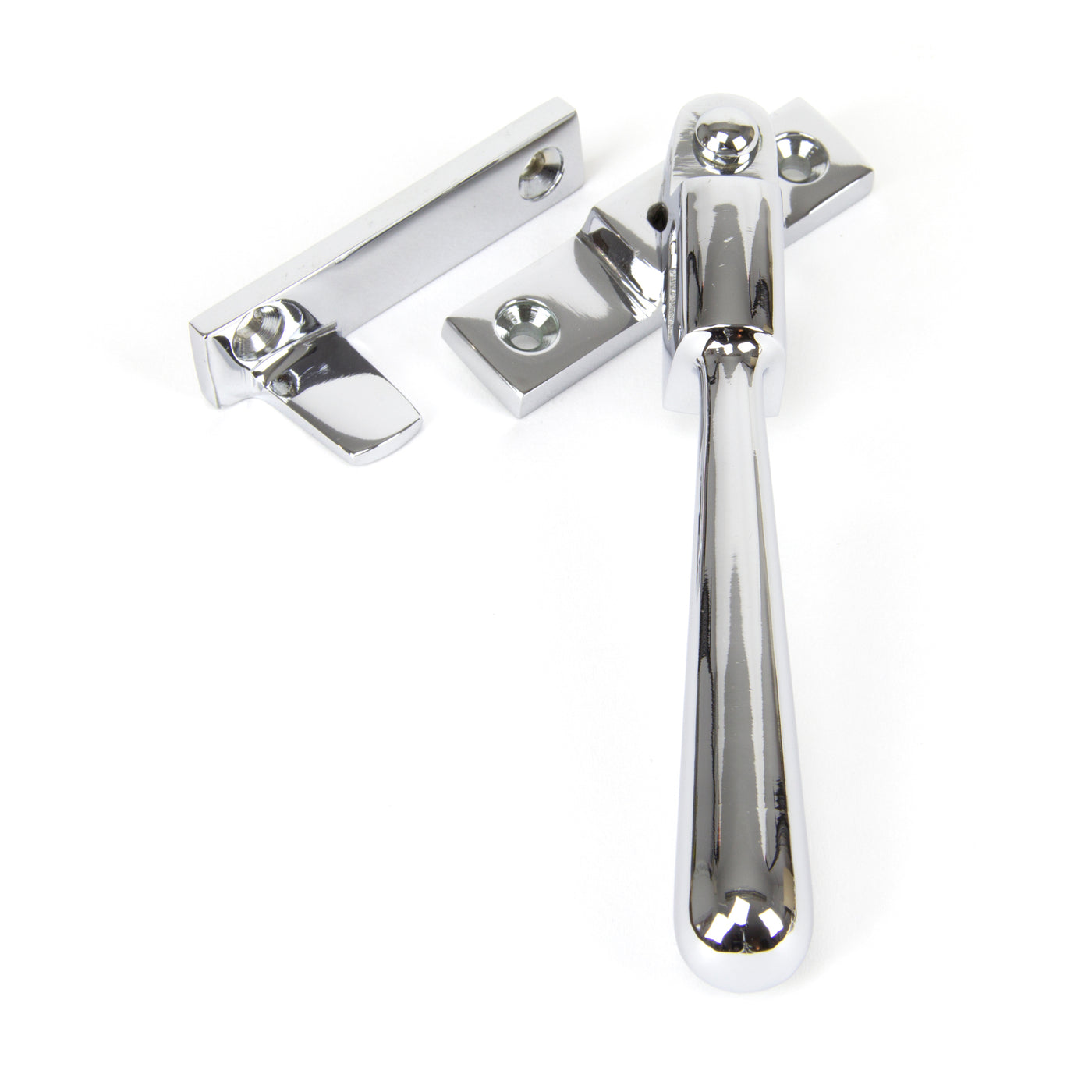 From The Anvil 91449 - Polished Chrome Night-Vent Locking Newbury Fastener #finish_polished-chrome