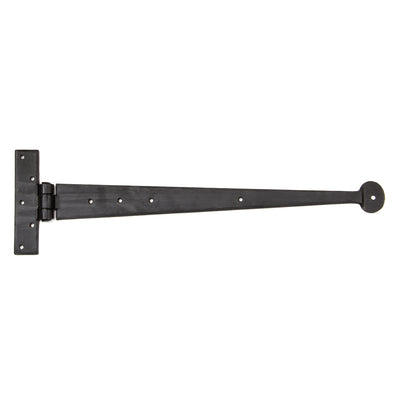 From The Anvil 91470 - External Beeswax 18" Penny End T Hinge (pair) #finish_beeswax-external