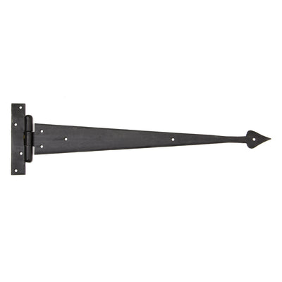 From The Anvil 91476 - External Beeswax 18" Arrow Head T Hinge (pair) #finish_beeswax-external