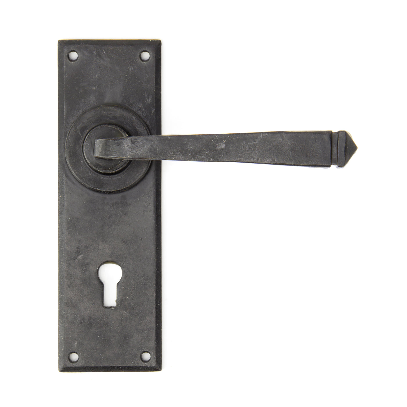 From The Anvil 91479 - External Beeswax Avon Lever Lock Set #finish_beeswax-external