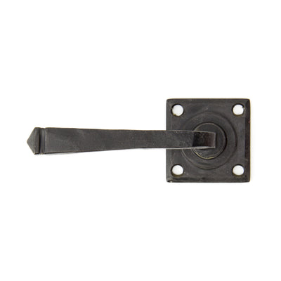 From The Anvil 91483 - External Beeswax Avon Lever on Rose Set Sprung #finish_beeswax-external