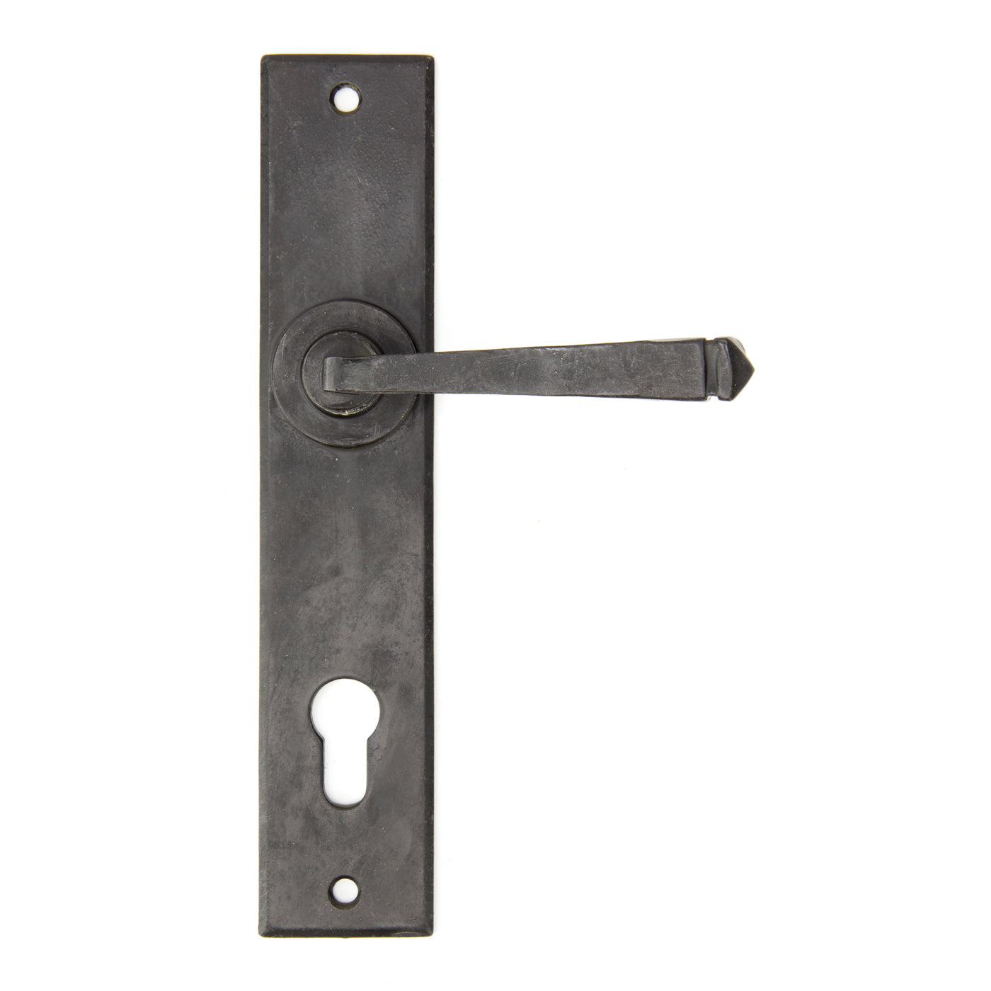 From The Anvil 91485 - External Beeswax Avon Lever Espag. Lock Set #finish_beeswax-external