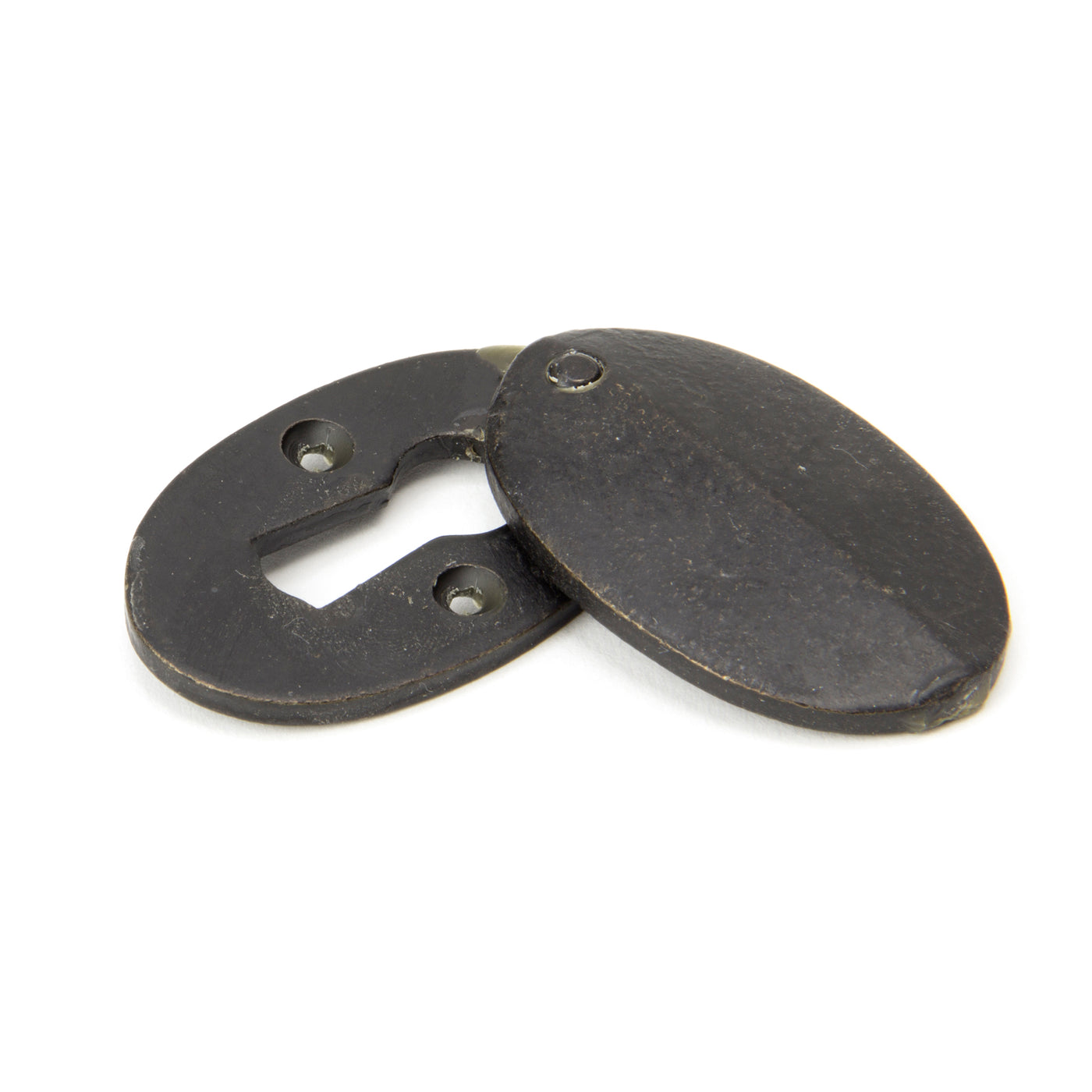 From The Anvil 91500 - External Beeswax Oval Escutcheon & Cover  #finish_beeswax-external