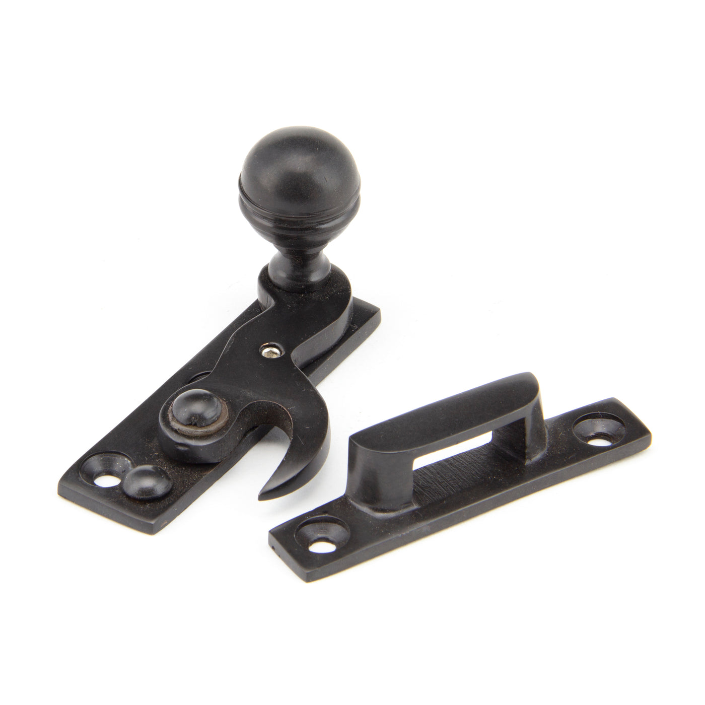 From The Anvil 91745 - Aged Bronze Prestbury Sash Hook Fastener  #finish_aged-bronze