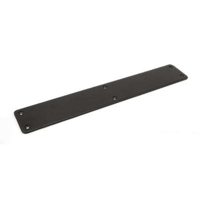 From The Anvil 91760 - Black 400mm Plain Fingerplate #finish_black