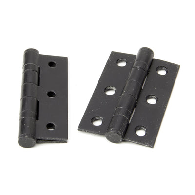 From The Anvil 91043 - Black 4" Ball Bearing Butt Hinge (pair)