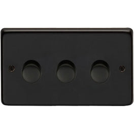 From The Anvil 91815 - MB Triple LED Dimmer Switch #finish_matt-black